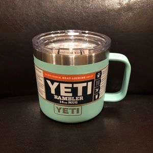 Yeti 14 oz rambler mug coffee camping cup
